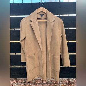 J. Crew XS camel sweater blazer